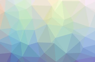 Mavi düşük poli zarif çok renkli arka plan resmi