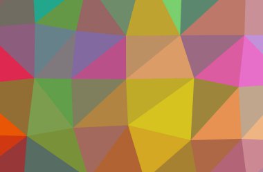 Turuncu soyut düşük poli modern çok renkli arka plan resmi