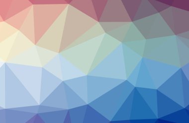 Mavi soyut Çokgen zarif çok renkli arka plan resmi