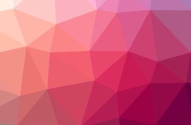 Kırmızı Düşük poli güzel çok renkli arka plan resmi