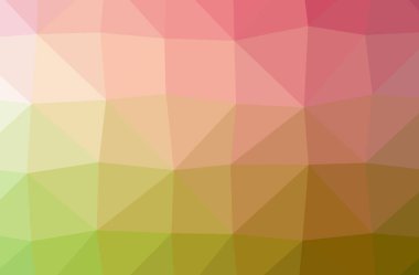 Turuncu poligon resmi güzel çok renkli arka plan