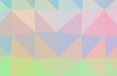 Yeşil poligonal zarif çok renkli arka plan resmi