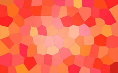 Kırmızı parlak büyük altıgen arka plan resmi