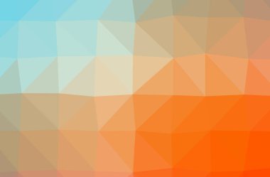 Turuncu soyut düşük poli zarif çok renkli arka plan resmi