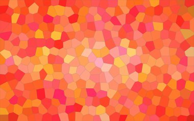 Kırmızı parlak küçük altıgen arka plan resmi