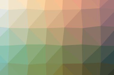 Yeşil poligonal güzel çok renkli arka planı gösteren resim