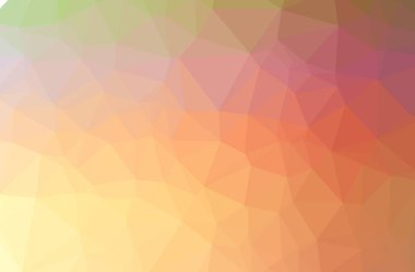 Turuncu düşük poli resmi güzel çok renkli arka plan