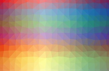 Mavi poligonal güzel çok renkli arka plan resmi