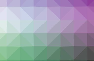 Yeşil poligonal modern çok renkli arka planı gösteren resim