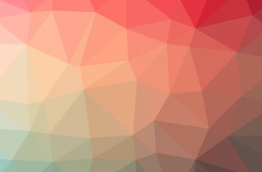 Kırmızı Düşük poli modern çok renkli arka plan resmi