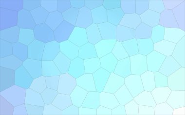 Dijital mavi ve yeşil pastel büyük altıgen arka plan, soyut gösteren resim