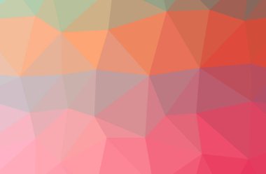 Kırmızı poligon güzel çok renkli arka plan resmi