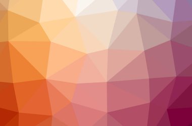 Turuncu düşük poli zarif çok renkli arka plan resmi