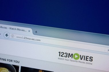 Ryazan, Rusya - 09 Eylül 2018: L23 film ana web sitesi Pc, url - L23movies.com görüntüleme.