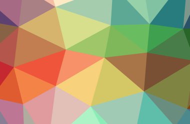 Turuncu poligon resmi güzel çok renkli arka plan