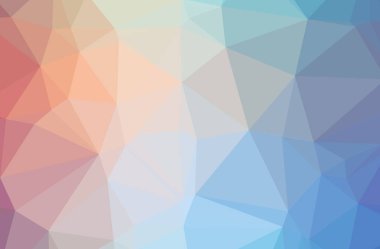 Mavi soyut Çokgen modern çok renkli arka plan resmi