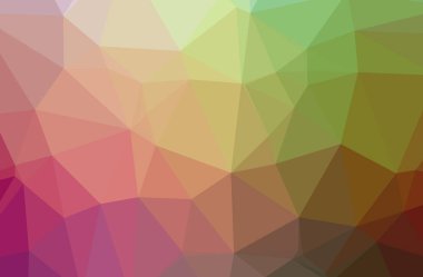 Turuncu düşük poli resmi güzel çok renkli arka plan