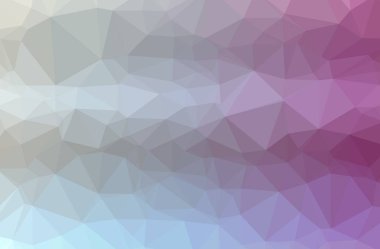 Pembe poligonal güzel çok renkli bir arka plan resmi