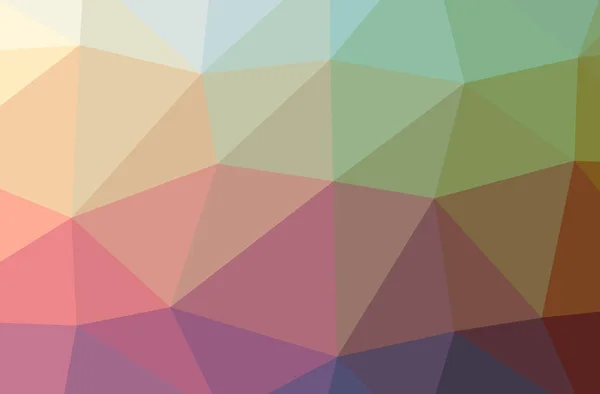Illustration Red Low Poly Beautiful Multicolor Background — Stock Photo, Image