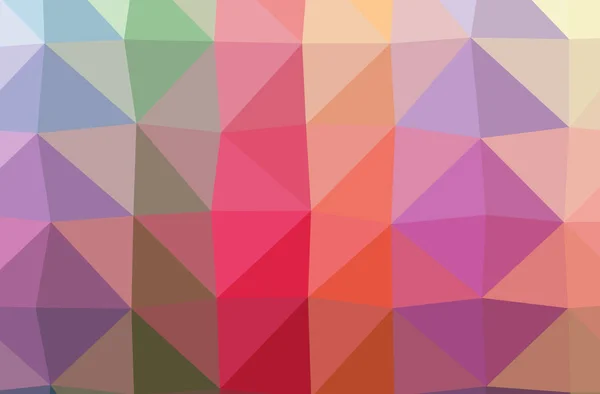 Illustration Red Polygonal Elegant Multicolor Background — Stock Photo, Image