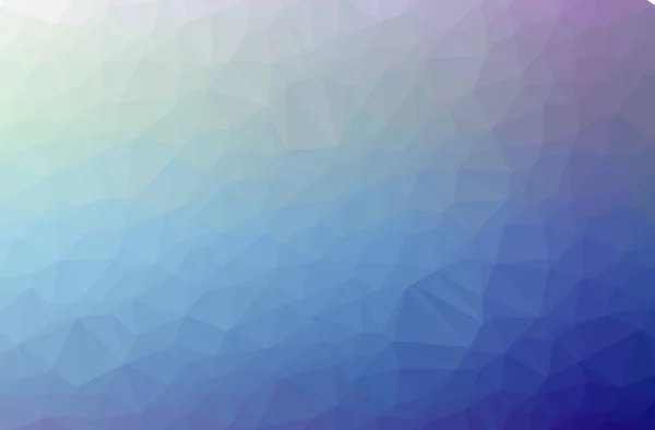 Illustration Blue Abstract Polygonal Beautiful Multicolor Background — Stock Photo, Image