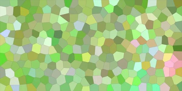 緑と紫の明るい小さな六角形の素敵な抽象的なイラスト ニーズに見事な — ストック写真