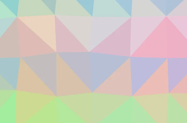Ілюстрація Зеленого Абстрактного Багатокутного Елегантного Різнокольорового Фону — стокове фото