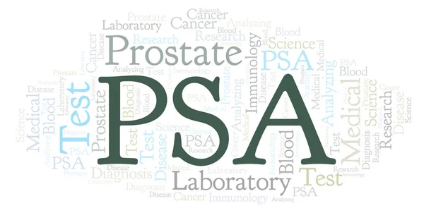 Psa Word Cloud Wordcloud Made Text Only — Stock Photo, Image