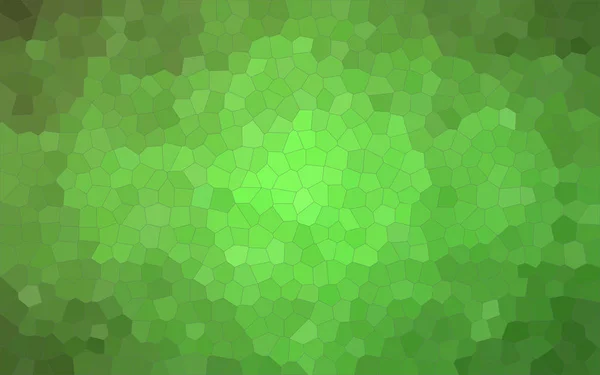 Illustration Pastel Vert Petit Fond Hexagonal — Photo