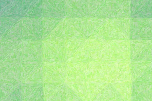 Buena Ilustración Abstracta Impasto Verde Gris Con Pintura Pincel Pequeño — Foto de Stock