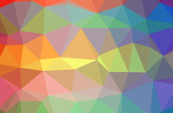 Ілюстрація Помаранчевого Абстрактного Багатокутного Елегантного Різнокольорового Фону — стокове фото