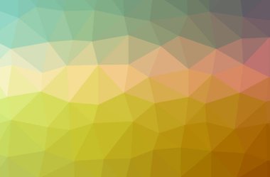 Turuncu poligonal güzel çok renkli arka plan resmi