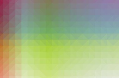 Yeşil poligon güzel çok renkli arka plan resmi