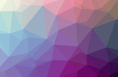 Mor düşük poli güzel çok renkli arka plan resmi