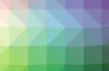 Yeşil poligonal modern çok renkli arka plan resmi