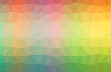 Turuncu düşük poli zarif çok renkli arka plan resmi