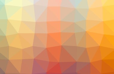 Turuncu düşük poli modern çok renkli arka plan resmi