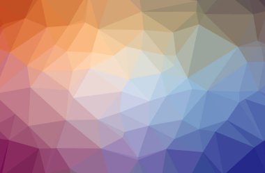 Mavi soyut düşük poli modern çok renkli arka plan resmi