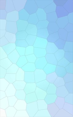 Dijital dikey mavi ve yeşil büyük altıgen arka plan, soyut gösteren resim