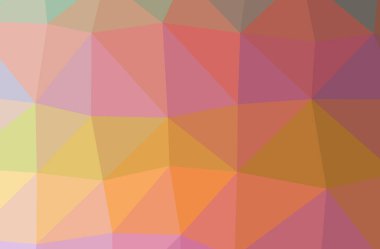 Turuncu soyut Çokgen güzel çok renkli arka plan resmi