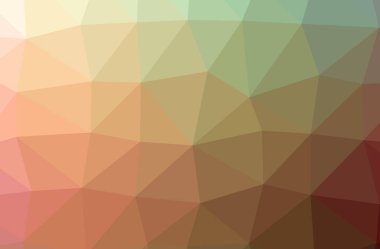 Turuncu poligon resmi güzel çok renkli arka plan