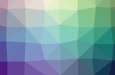 Mavi düşük poli modern çok renkli arka plan resmi