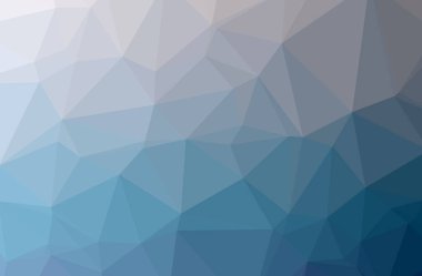 Mavi düşük poli resmi güzel çok renkli arka plan