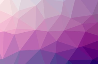 Pembe poligonal güzel çok renkli bir arka plan resmi