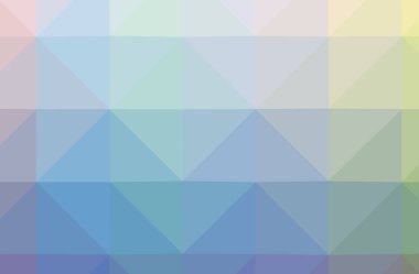 Mavi poligonal güzel çok renkli arka plan resmi