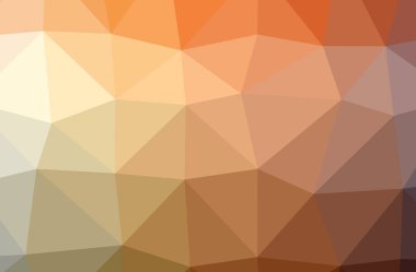 Turuncu poligonal güzel çok renkli arka plan resmi