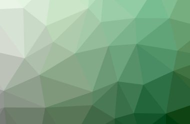 Yeşil poligonal zarif çok renkli arka planı gösteren resim