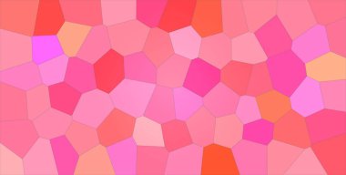 Pembe ve mor parlak büyük altıgen arka plan illüstrasyon