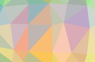 Turuncu poligon resmi güzel çok renkli arka plan