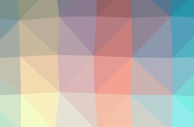 Mavi düşük poli modern çok renkli arka plan resmi